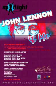 John Lennon & Me Poster